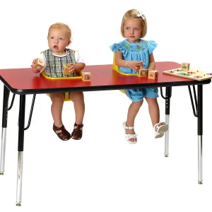 Two Seat Toddler Table with Kids